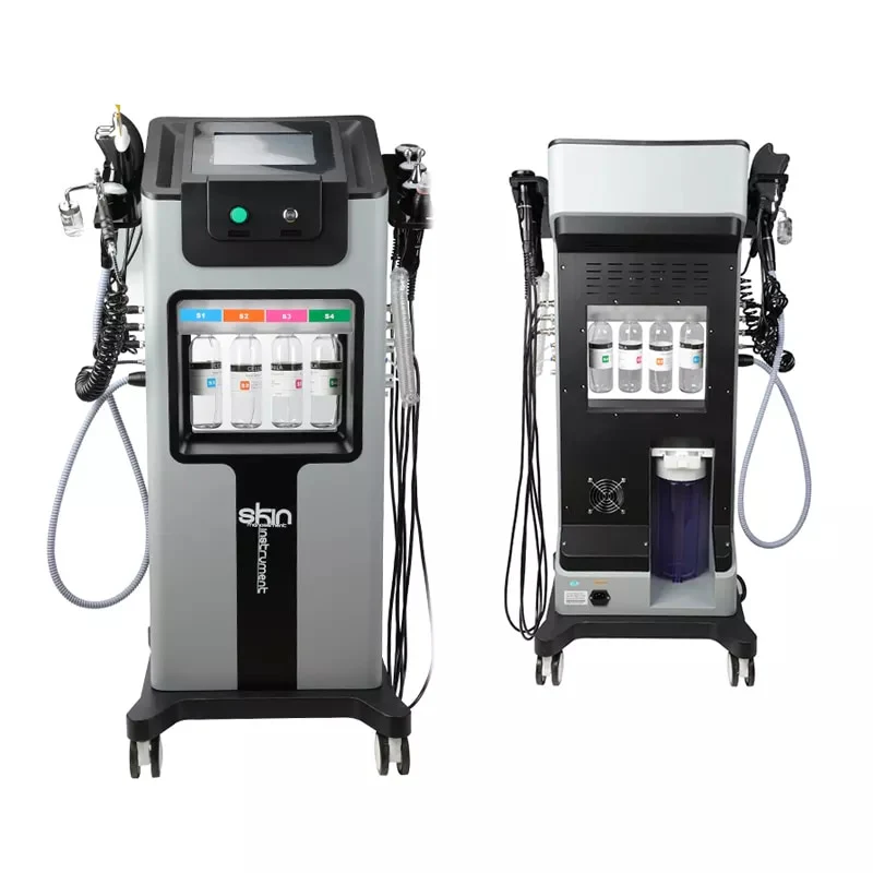 Multifunctional 10 In 1 Hydra Facial Microdermabrasion Hydro Machine For Skin Care Tightening Aqua Peeling Face Cleansing In Spa - Image 7