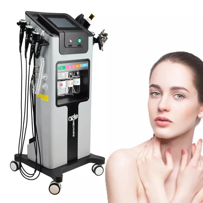 Multifunctional 10 In 1 Hydra Facial Microdermabrasion Hydro Machine For Skin Care Tightening Aqua Peeling Face Cleansing In Spa - Image 8