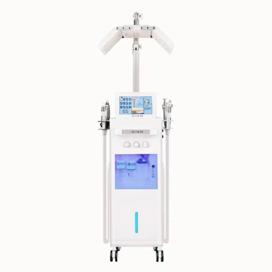 Multifunctional 14 in 1 Pore Cleansing Skin Rejuvenation Diamond Aqua Oxygen Jet Facial Lifting Peeling Beauty Machine - Image 2