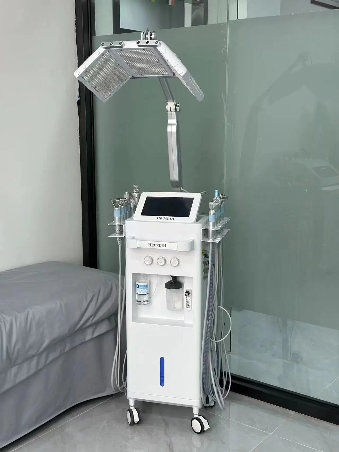 Multifunctional 14 in 1 Pore Cleansing Skin Rejuvenation Diamond Aqua Oxygen Jet Facial Lifting Peeling Beauty Machine - Image 5
