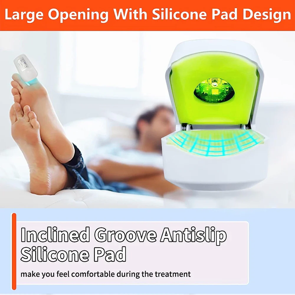 Nail Fungus Cleaning Laser Device Blue Light Nail Therapy for Damaged Discolored Thick Toenails Nail Fungus Treatments Machine - Image 5