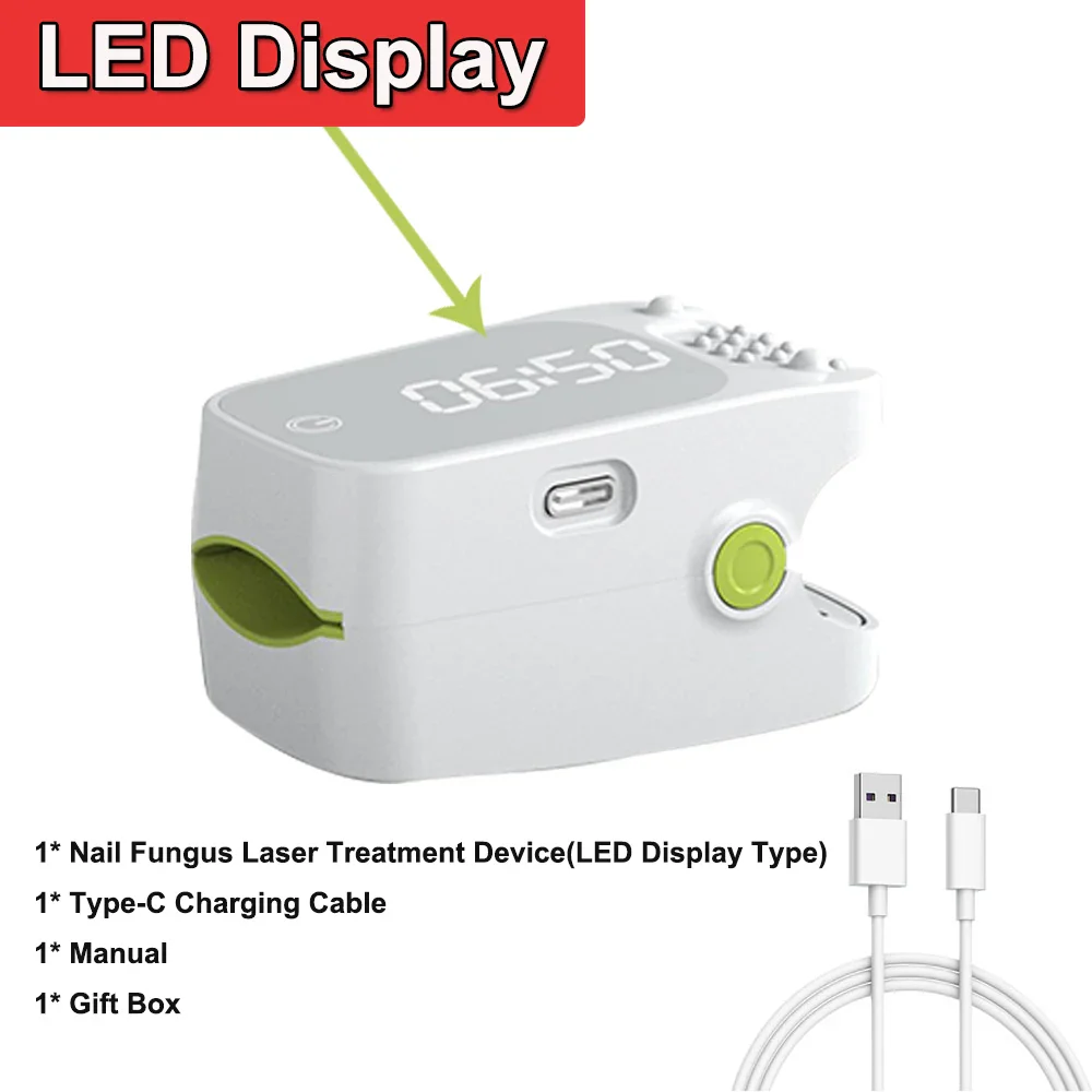 Nail Fungus Cleaning Laser Device Blue Light Nail Therapy for Damaged Discolored Thick Toenails Nail Fungus Treatments Machine - Image 8