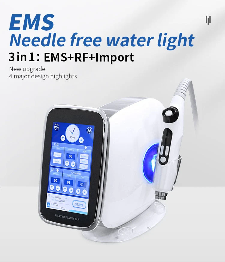 Needle Free Mesotherapy Machine 5G MNCM Micro Nano Chip Meso Gun EMS RF + MESO - Image 3