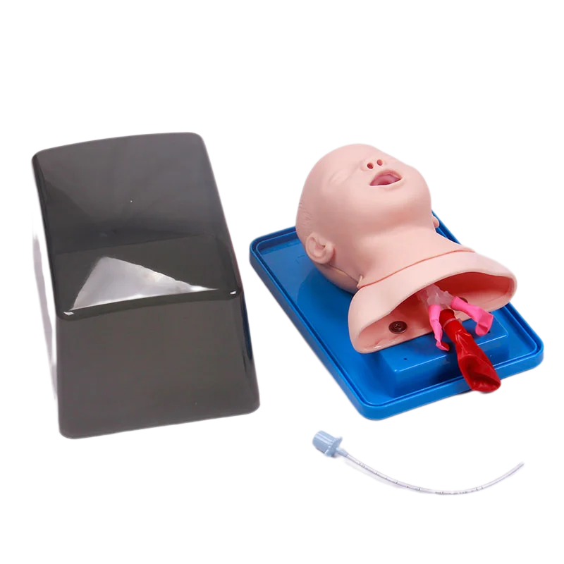 Neonatal Infant Tracheal Intubation Model Analog Double Lung and Stomach Expansion Child Tracheal Intubation Simulator - Image 3