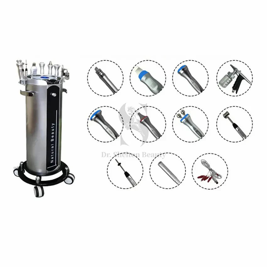 New 10 in 1 Aqua Peel Skin Rejuvenation Microdermabrasion Machine Skin Care Facial Cleaning Machine for Sale - Image 5