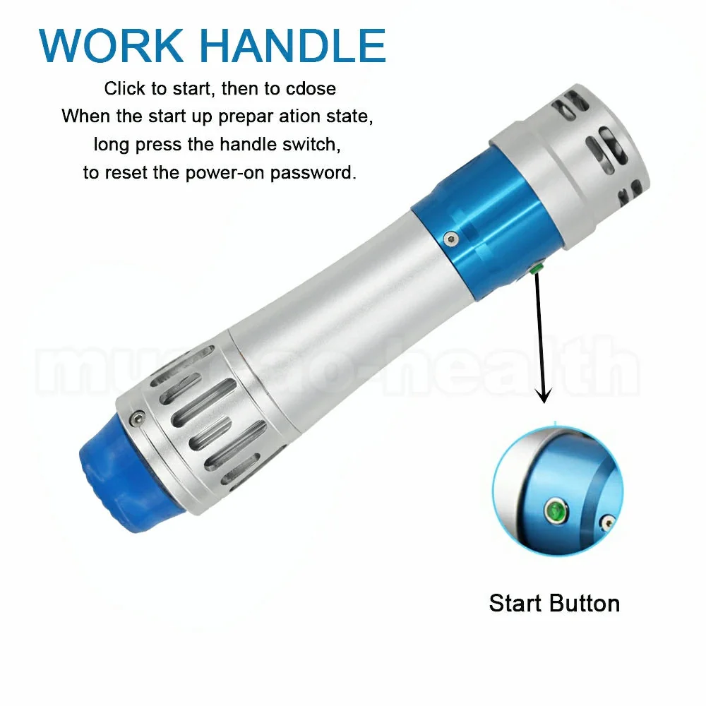 New 300MJ Shockwave Equipment For Erectile Dysfunction Professional Shock Wave Therapy Machine Body Relaxation Portable Masssger - Image 2