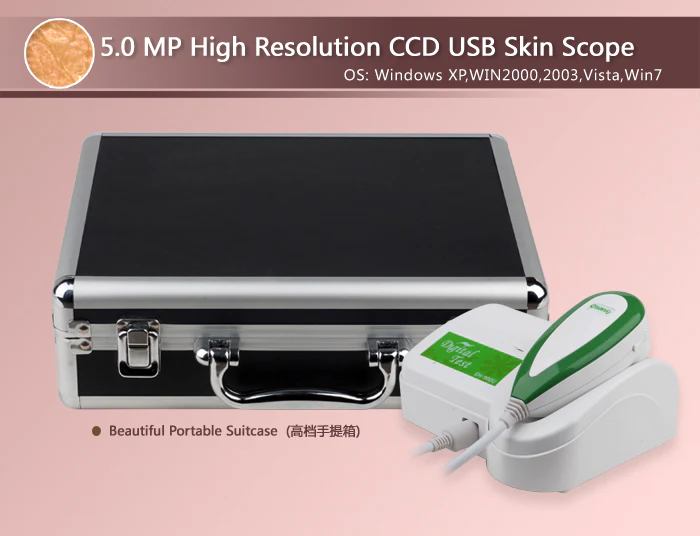 EH-900U 5.0 MP HD usb 3D Skin Analysis Skin scope Diagnosis Analyzer Facial Skin Moisture Oil Acne Tester Meter Monitor - Image 8