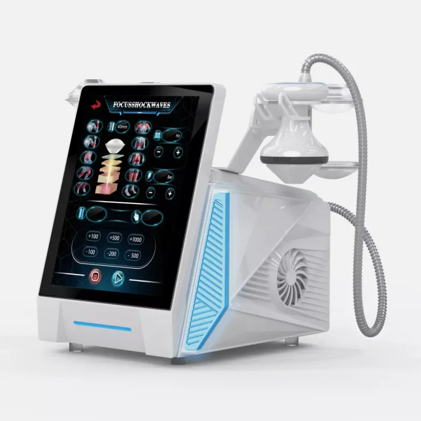 Newest Professional Knee Back Massager Pain Relief Focus ShockwaveElectric Physical Therapy Machine - Image 4
