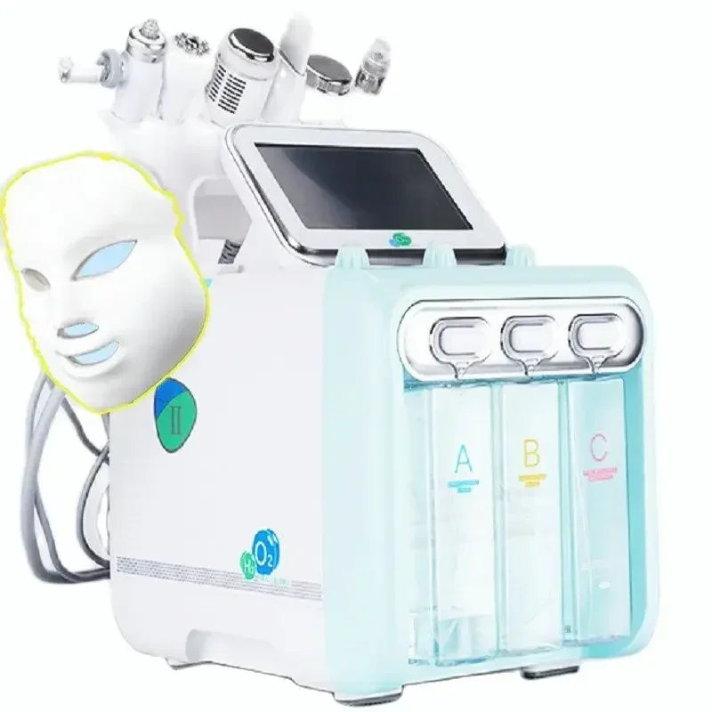 New Arrival 7 In 1 H2O2 Water Oxygen Jet Peel Hydro Beauty Skin Cleansing Hydrofacial Machine Facial Machine Water Aqua Peeling - Image 3