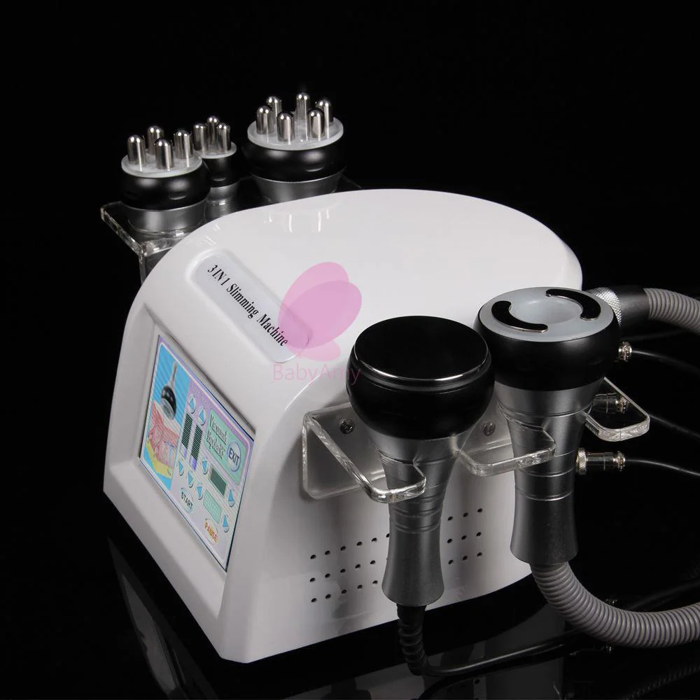 New arrival desktop 40K Cavitation Ultrasonic Vacuum Tripolar RF Slimming machine Red Photon skin care Spa equipment - Image 3