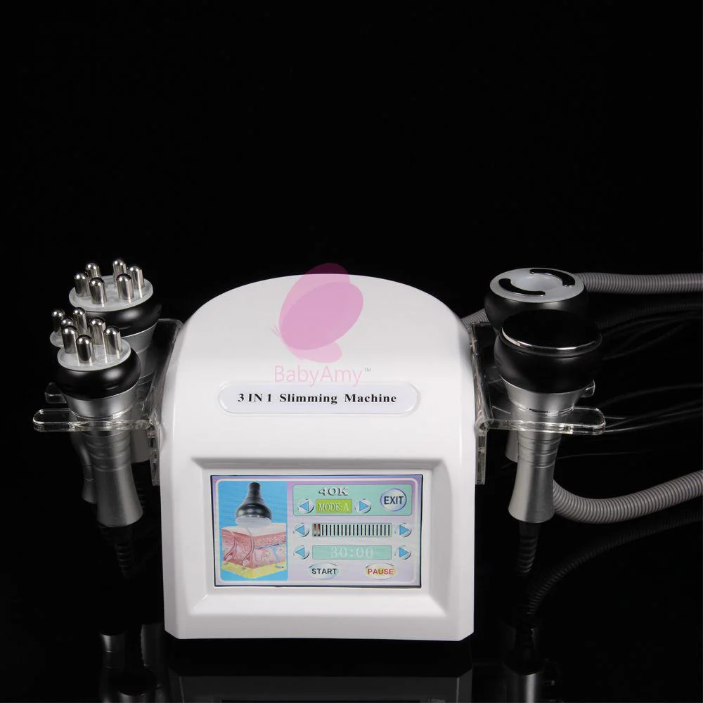 New arrival desktop 40K Cavitation Ultrasonic Vacuum Tripolar RF Slimming machine Red Photon skin care Spa equipment - Image 4