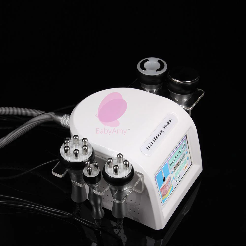 New arrival desktop 40K Cavitation Ultrasonic Vacuum Tripolar RF Slimming machine Red Photon skin care Spa equipment - Image 6