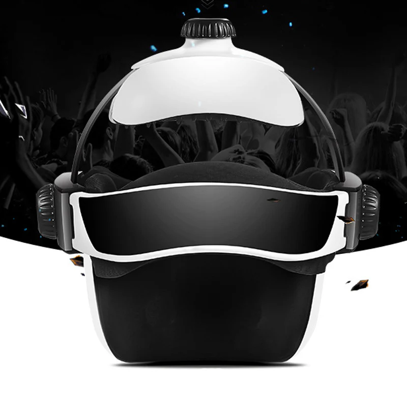 New Electric Head Massager Brain Massage Adjustable Size Instrument Helmet With Music Head Massage Life Relaxation Health Care - Image 6