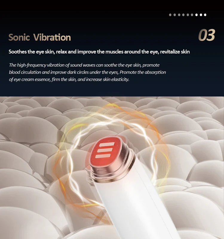 New EMS Device Multi-function Beauty Apparatus Massage Eye Pen for Dark Circles Eye Bag Wrinkle Lifting Firming Eye Machine - Image 4