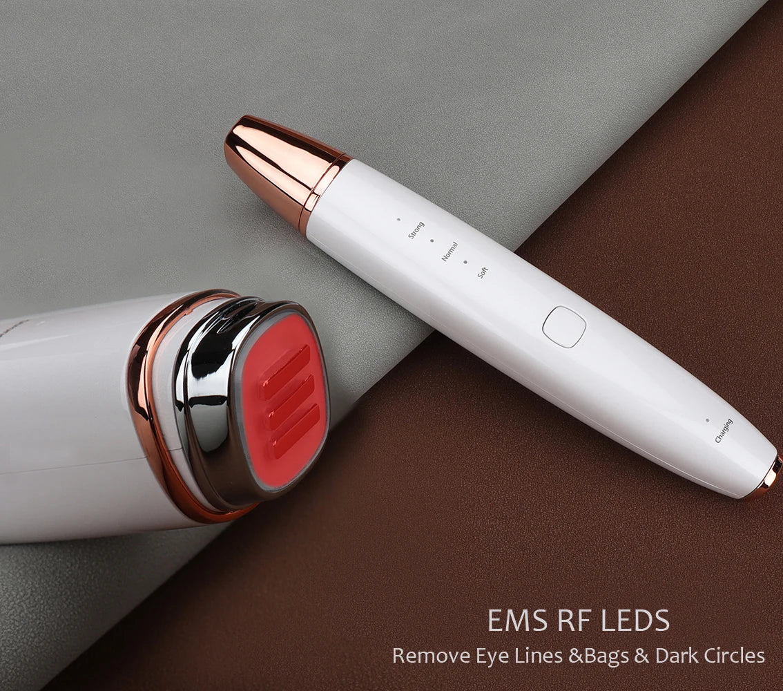 New EMS Device Multi-function Beauty Apparatus Massage Eye Pen for Dark Circles Eye Bag Wrinkle Lifting Firming Eye Machine - Image 6