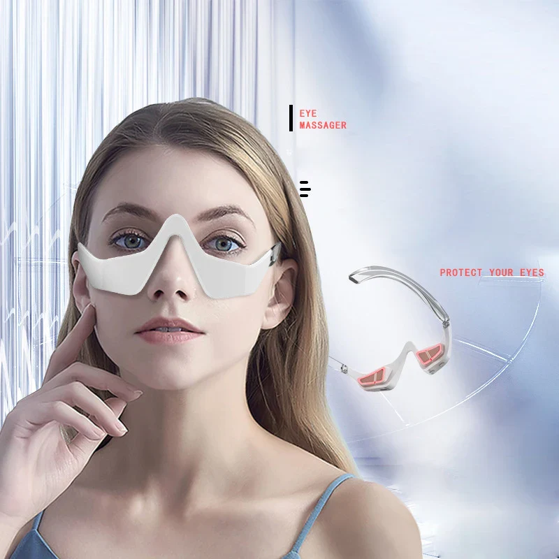 NEW EMS Micro-Current Eyes Relax Massager Red Light Therapy Relief Eye Fatigue Dark Circles Remover Electric Eye Massage Tool - Image 3