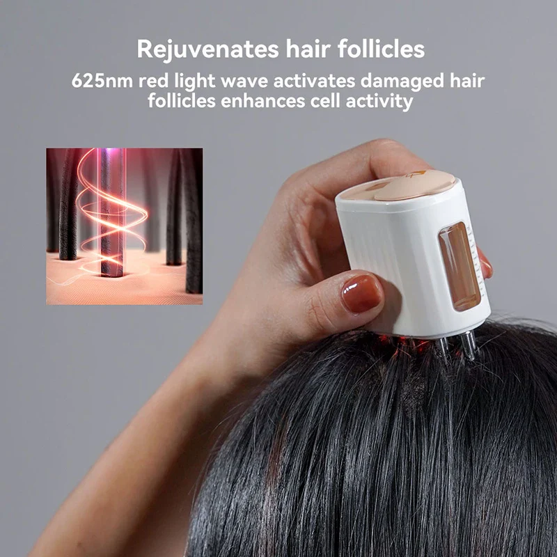 NEW EMS Scalp Massager Brush Root Comb Applicator Bottle For Hair Oil Hair Growth Products Scalp Oil Applicator Anti Hair Loss - Image 4