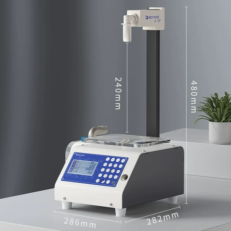 New Experience Automatic Honey Bottling Machine Self Priming Gear Pump Viscous Liquid Honey Yogurt Sauce Filling Machine 4XP - Image 2