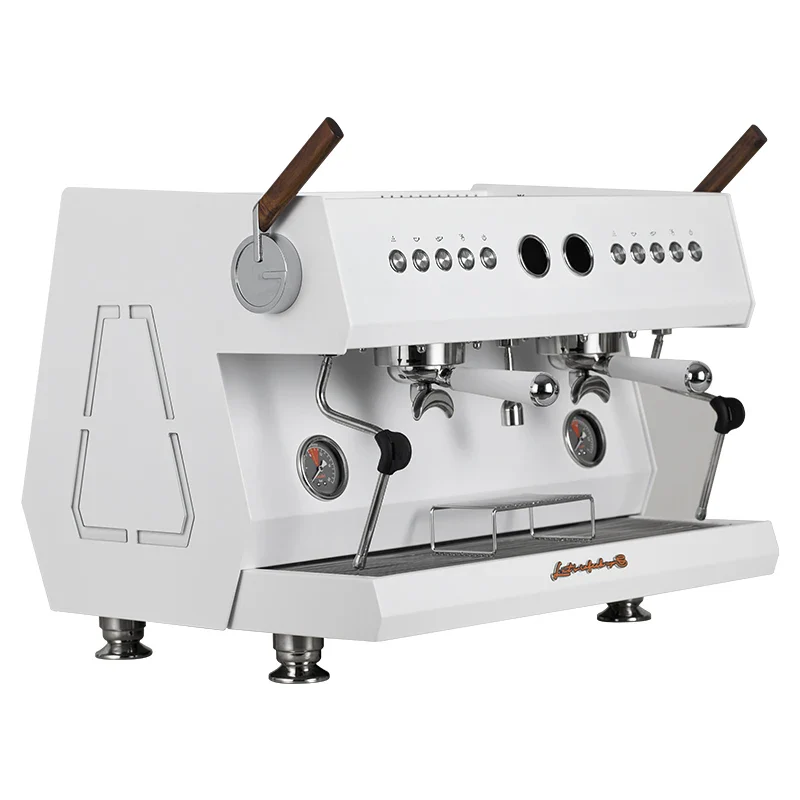 New Gemilai CRM3211 Luxury Branded 3 In 1 Commercial Professional 2 Group Semi Automatic Espresso Coffee Machine For Shops - Image 3