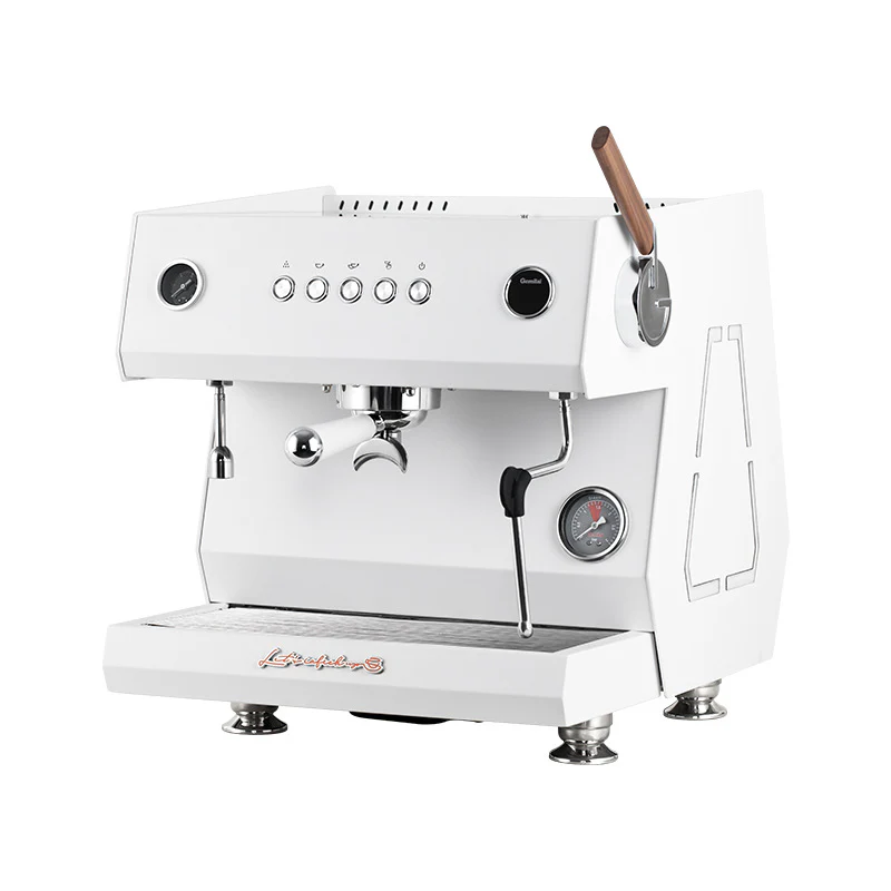 New Gemilai CRM3211 Luxury Branded 3 In 1 Commercial Professional 2 Group Semi Automatic Espresso Coffee Machine For Shops - Image 7