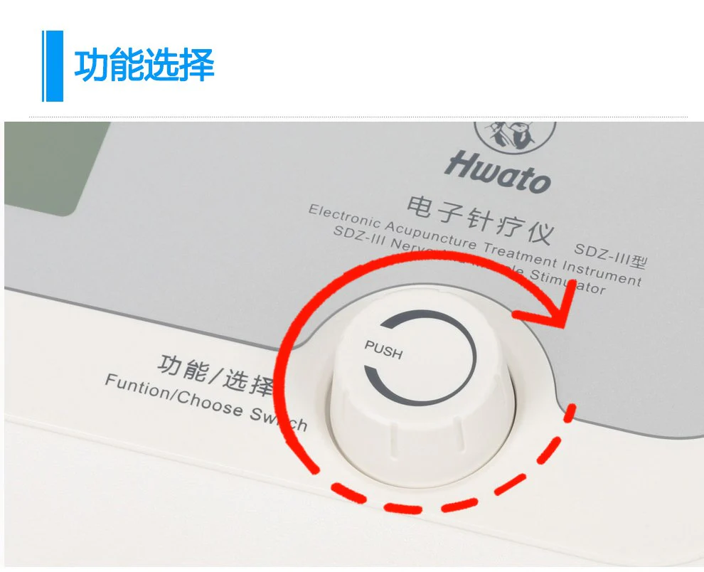 New Hwato SDZ-III Nerve Muscle Stimulator Computer Random Pulse 6 Channel Electro Acupuncture Therapeutic TENS EMS Massager - Image 11
