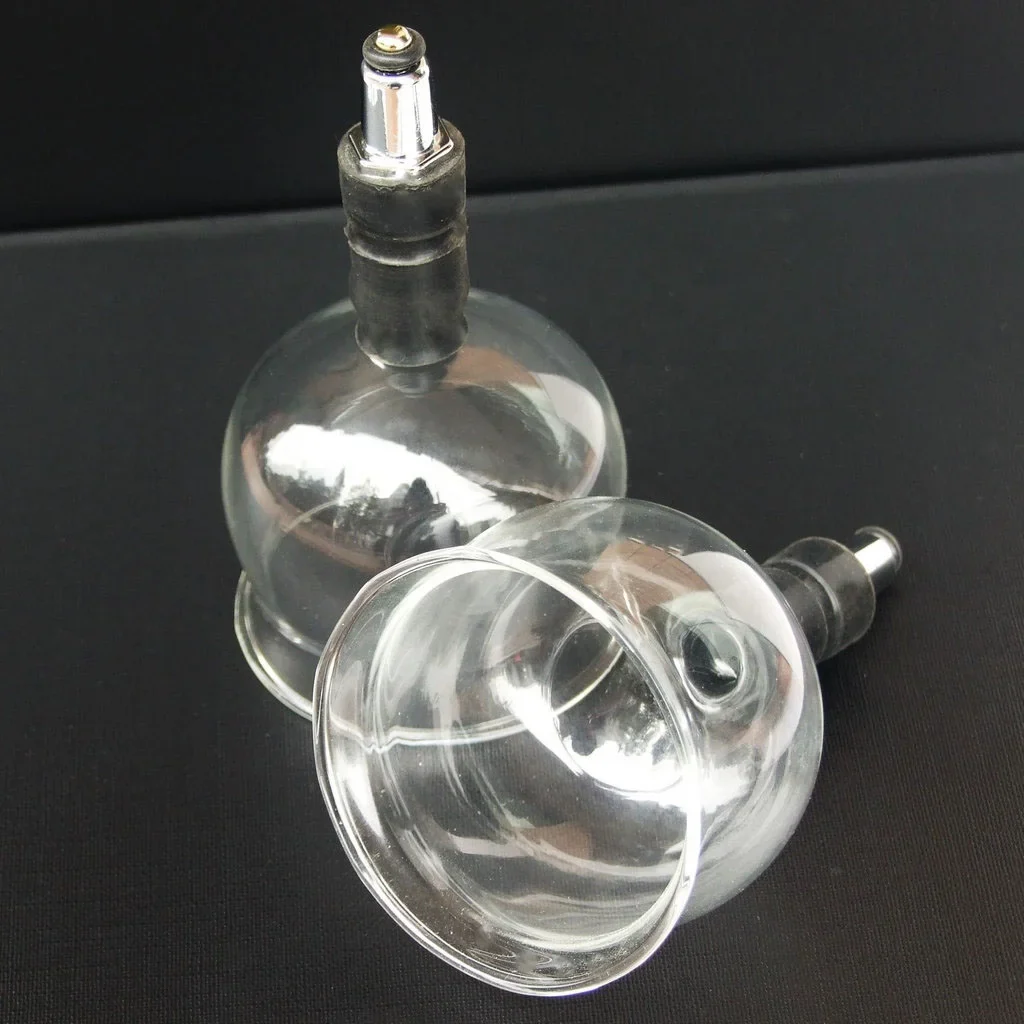NEW Length Mouth Vacuum Glass Cupping Device Hijama Cups Beauty Glass Cupping 14 Pcs Set - Image 4