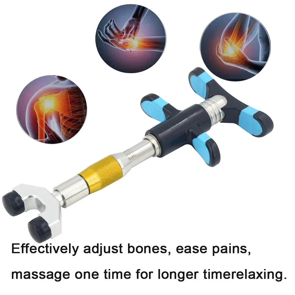 NEW Manual Chiropractic Gun Correction Adjusting Tools Spinal Massager 10 Levels Touch Screen Therapy Spine Instrument 2022 - Image 3