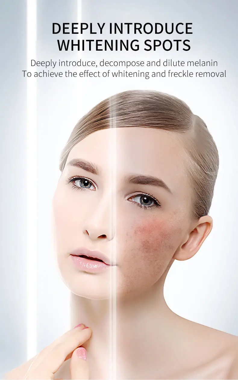 New Multifunctional HC Tablet Shock Cleaning Knife SPA Plasma Beauty Removal Skin Removal Spot Removal Beauty Skin Cleansing Instrument - Image 6