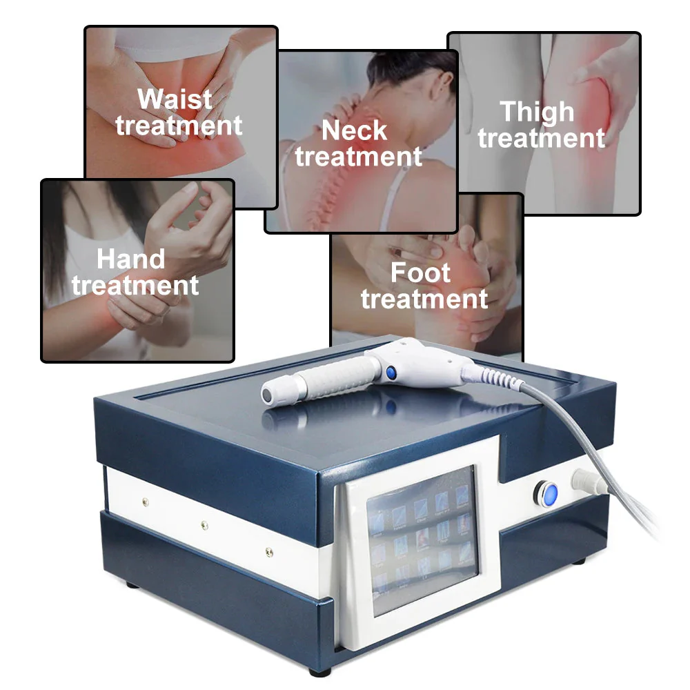 New Pneumatic Shockwave Therapy Machine For ED Treatment Pain Relief 12Bar Professional Shock Wave Body Relaxation Massager - Image 5