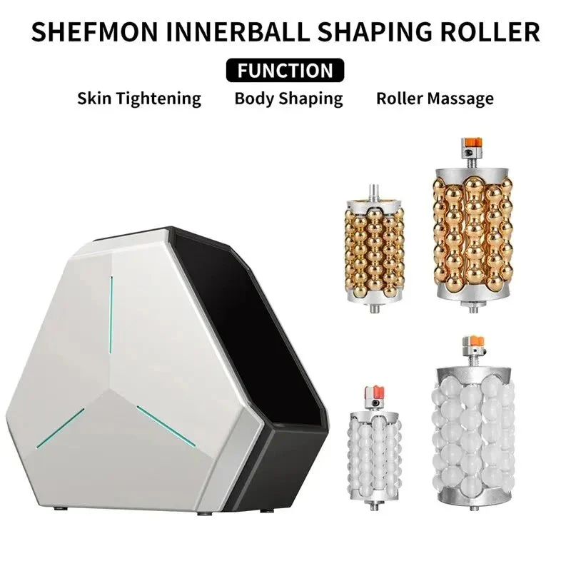 New Professional 360 Degree Rolling Cellulite Massage 9D Vacuum Inner Ball Roller Massage Machine For Lymphatic Drainage - Image 4