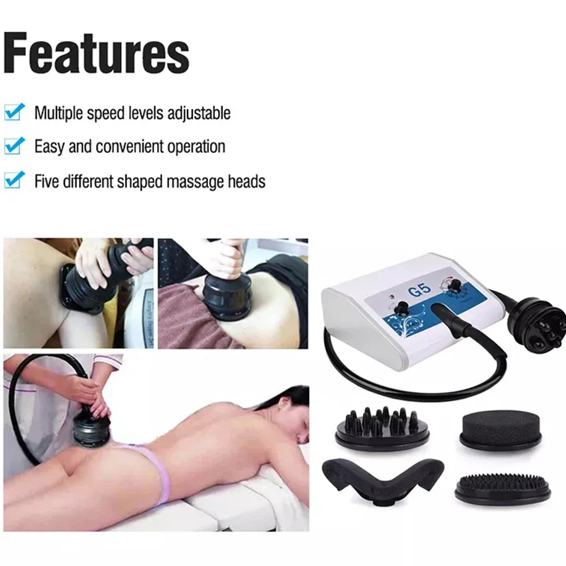 Professional G5 Waist Massager Body Vibrator High Frequency Body Massager Machine Massage with Vibration for Spa - Image 2