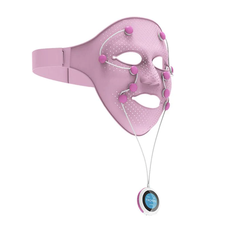 New Smart Portable Facial Mask Silicone Magnetic Massage face lift Anti Wrinkle Crow Feet Eye Toning Firm Skin mask Machine - Image 3