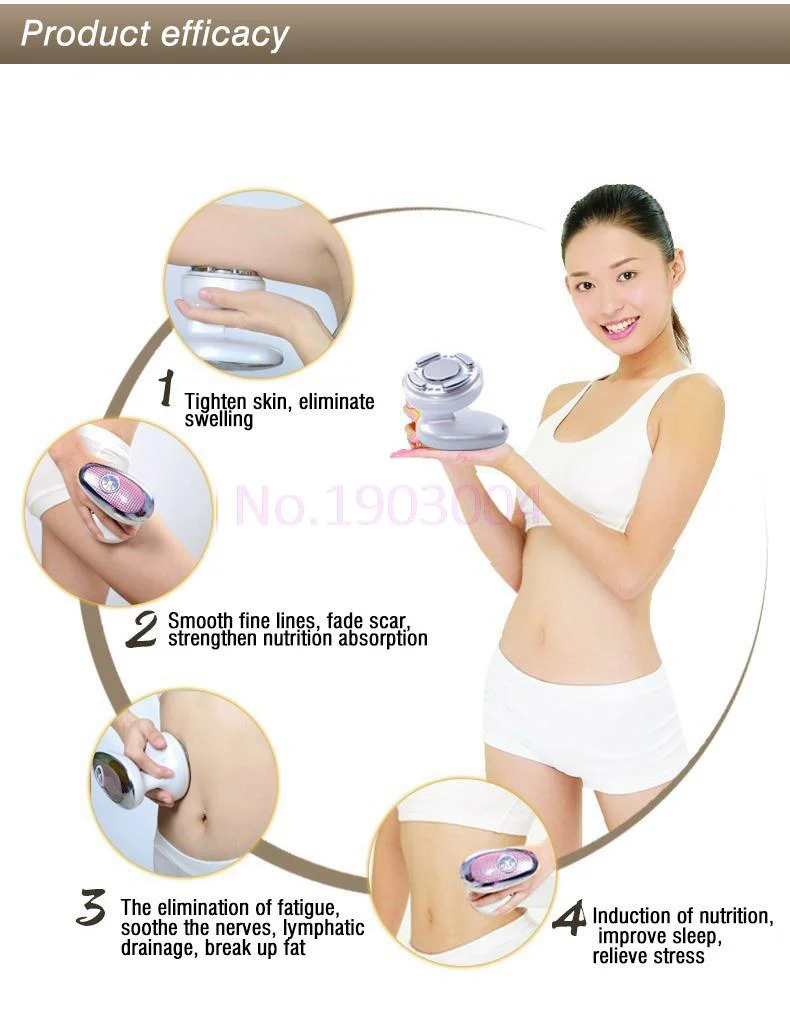 New Ultrasound Full body Slimming Massage Device rf slimming led phototherapy fat breaking machine home use Beauty Equipment - Image 6