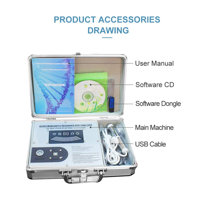 New Version of Quantum Resonance Analyzer Magnetic Bioresonance Whole Body Scan 53 Reports Of Sub-Health Diagnostic Machine - Image 2