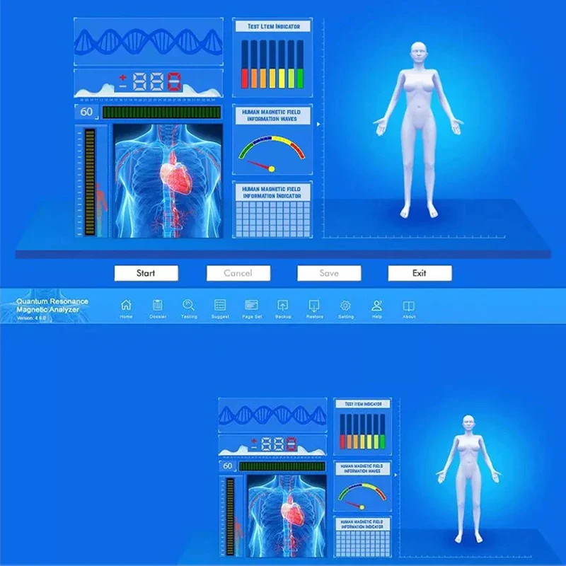 New Version of Quantum Resonance Analyzer Magnetic Bioresonance Whole Body Scan 53 Reports Of Sub-Health Diagnostic Machine - Image 6