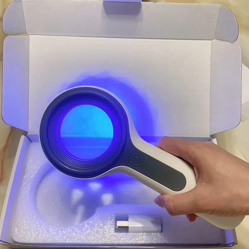 NEW Woods Lamp Skin Analyzer For Skin UV Magnifying For Beauty Facial Testing Wood Lamp Light Skin Analysis Detection Skin Care - Image 6