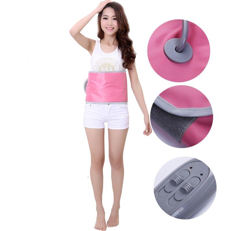 NEW Wrap Fat Burning Beauty Care Slimming Belt Burning Weight Loss body massage Detox Dissolve fat Pink