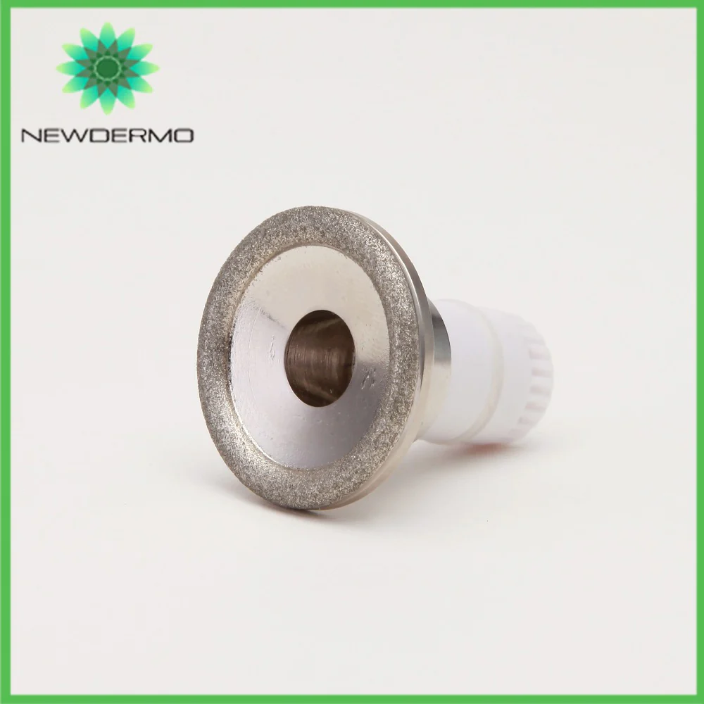 NEWDERMO Diamond V Face Massage Tip Fine Tip limbs tip For Microdermabrasion Machine Skin Rejuvenation 2 Different heads - Image 3