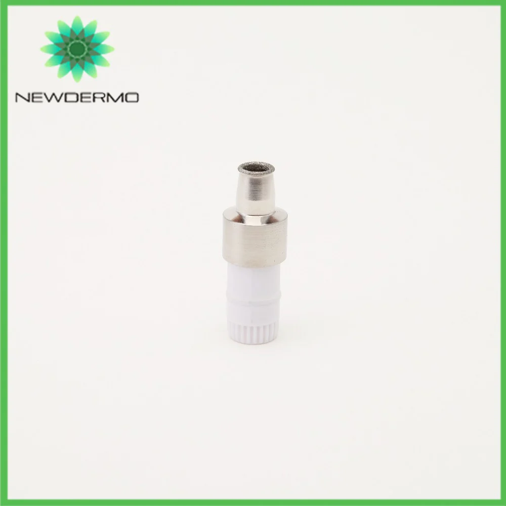NEWDERMO Diamond V Face Massage Tip Fine Tip limbs tip For Microdermabrasion Machine Skin Rejuvenation 2 Different heads - Image 4