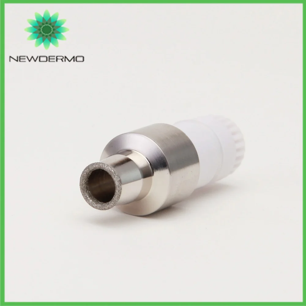 NEWDERMO Diamond V Face Massage Tip Fine Tip limbs tip For Microdermabrasion Machine Skin Rejuvenation 2 Different heads - Image 5