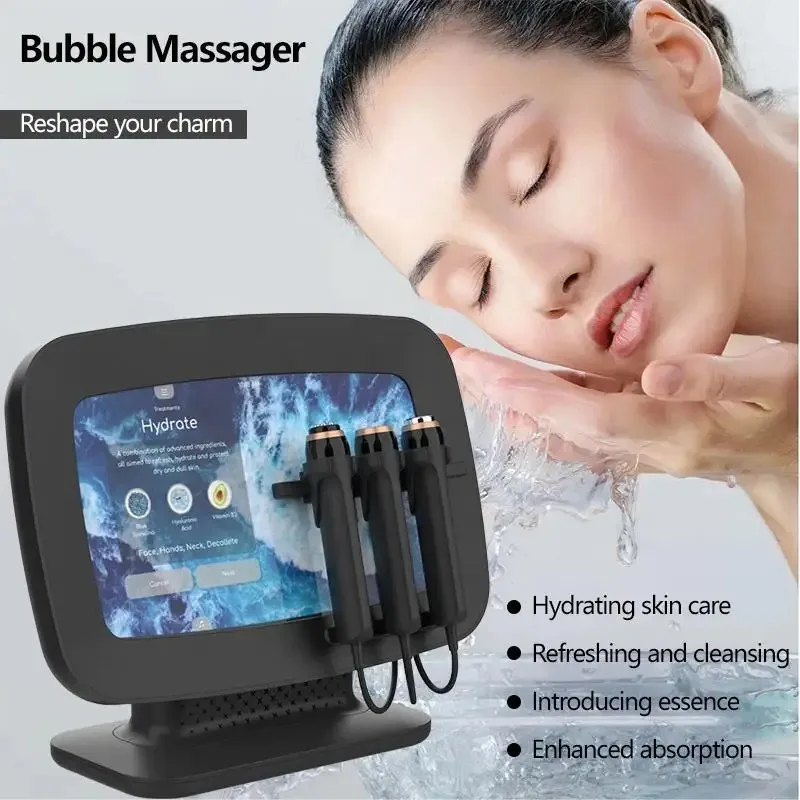 Newest 3 in 1 Oxygenation Facial Skin Care Oxygen Pods Capsule Skin Tightening Oxygen Bubble Machine Pods - Image 2
