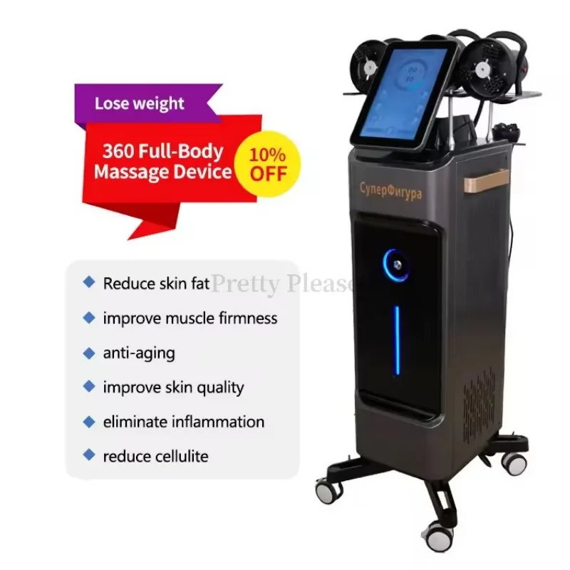 4 IN1 360° Rotation Roller Massage Machine Body Slimming Weight Loss Fat Burning Muscle Stimulation Beauty Machine - Image 2