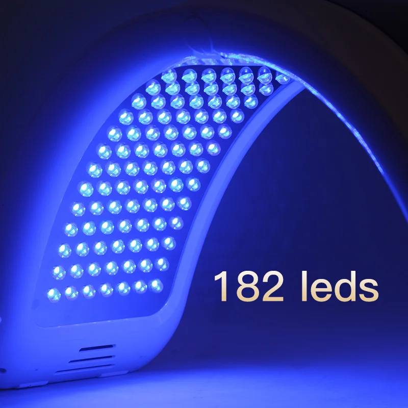Newest 7 Color LED Light Spectrometer Acne Facial SPA Beauty Phototherapy Machine Face and Body Skin Moisturizing Red Blue Light - Image 3