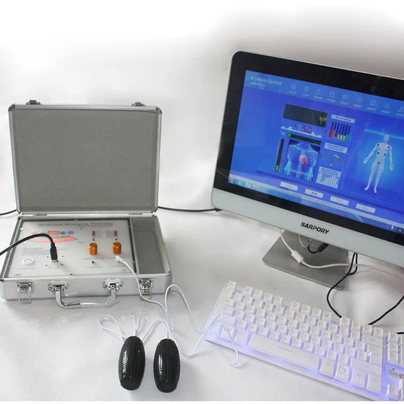 NEWest Body Analyzer Quantum Resonance Magnetic Body Health Analyzer With Therapy Multiple Languages Personal Health Care - Image 2