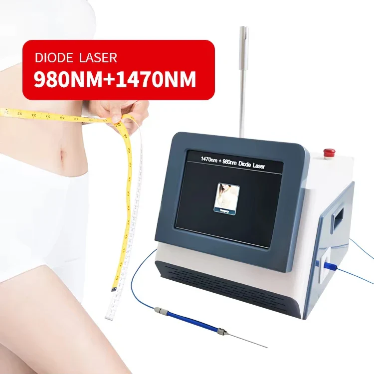 Newest Endolaser 1470nm 980nm Diode Laser Face Endolaser With Fiber Optic Laser Lipolysis Lipolysis Weight Loss - Image 3