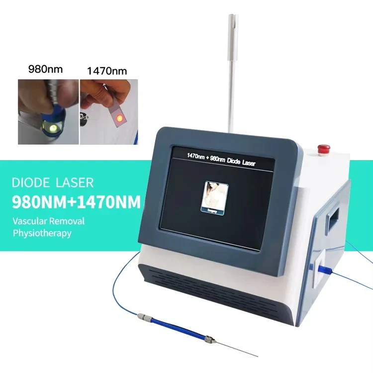 Newest Endolaser 1470nm 980nm Diode Laser Face Endolaser With Fiber Optic Laser Lipolysis Lipolysis Weight Loss - Image 4