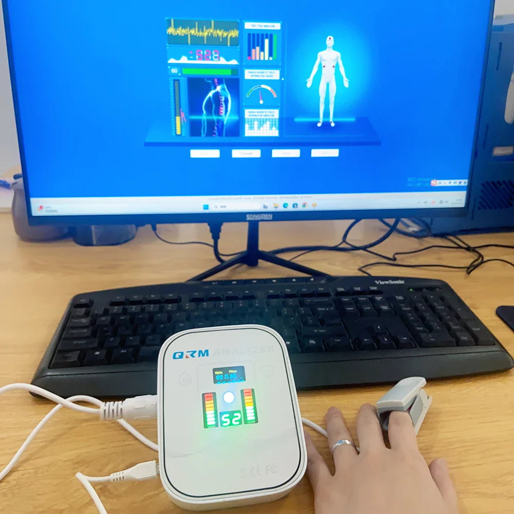 Newest Generation Professional Quantum Magnetic Resonance Analyzer 2023 Version Body Sub Health Diagnosis Test Machine QA-36S - Image 2