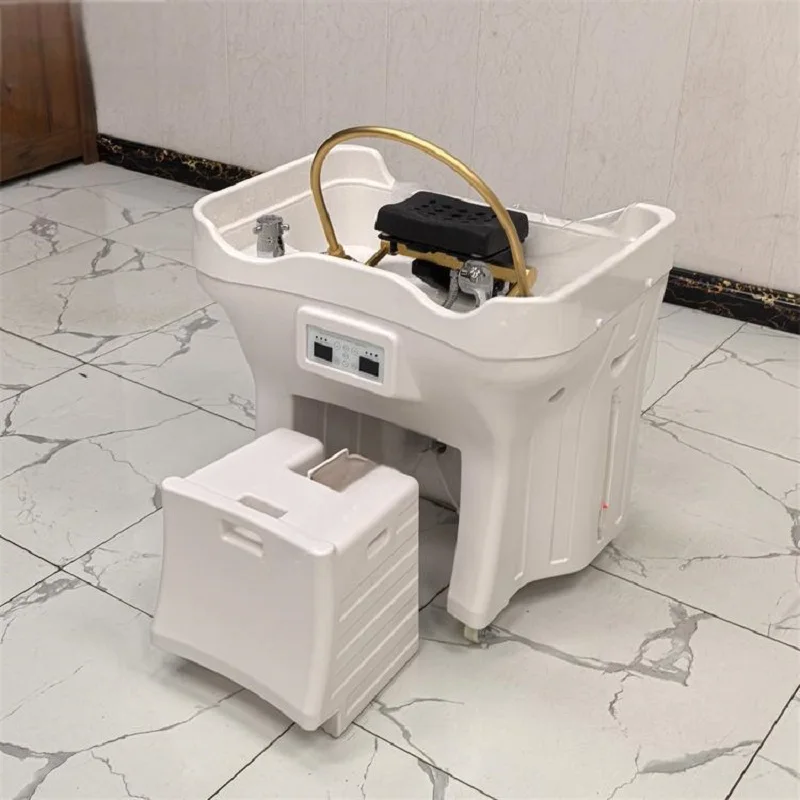 Newest Mobile Minimalistic Shampoo Chais Hairdressing Water Circulation Shampoo Chairs Beauty Head Spa Chuveiro Furniture - Image 4
