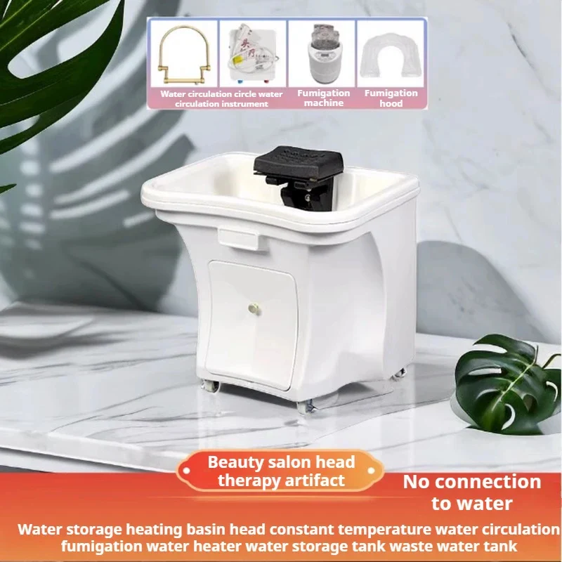 Newest Mobile Minimalistic Shampoo Chais Hairdressing Water Circulation Shampoo Chairs Beauty Head Spa Chuveiro Furniture - Image 8