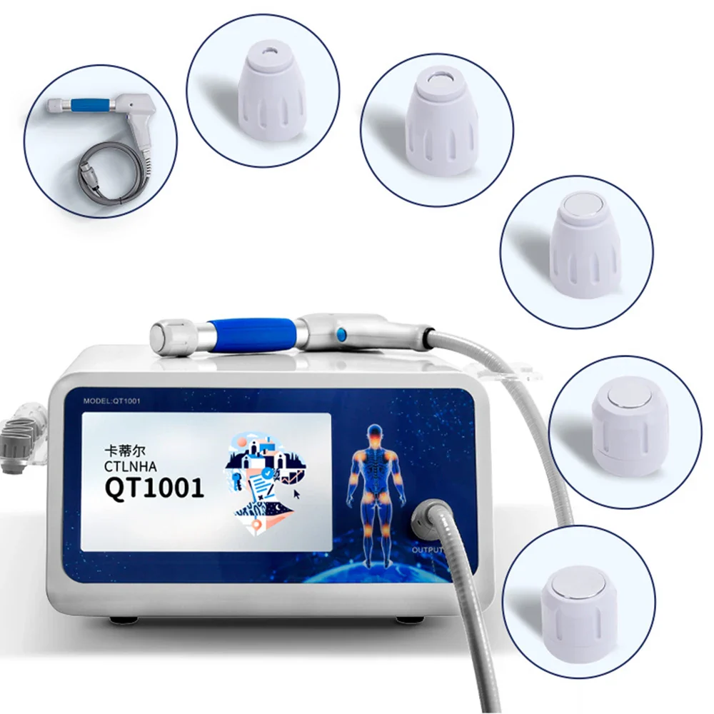 Newest Physiotherapy Equipment ED Pneumatic Shockwave Extracorporeal Shock Wave Therapy Device Pain Relief Body Massage Machine - Image 2